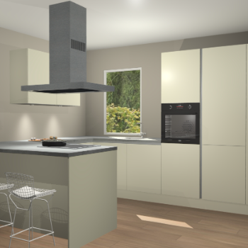 Magnolia greeploze keuken Kalisz 59301