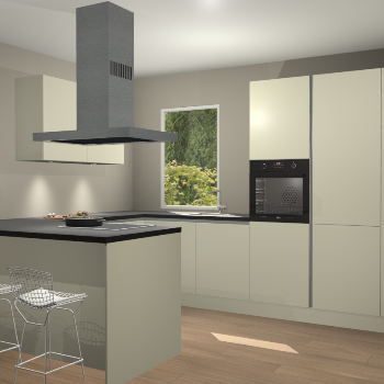 Magnolia greeploze keuken Kalisz 59320