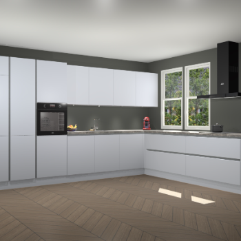 Sneeuwwitte greeploze keuken Opole 60237