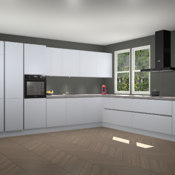 Sneeuwwitte greeploze keuken Opole 60238