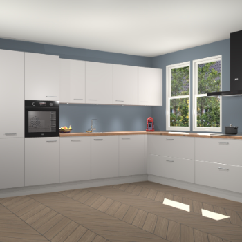 Zijdegrijze keuken Opole 60226