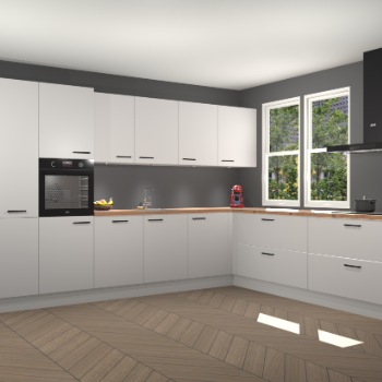 Zijdegrijze keuken Opole 60240