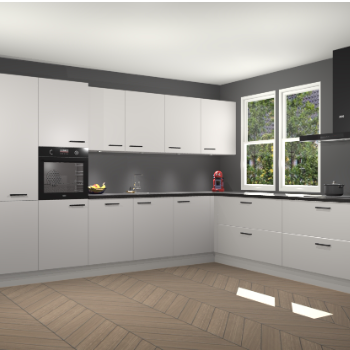 Zijdegrijze keuken Opole 60338