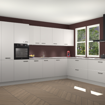 Zijdegrijze keuken Opole 60346