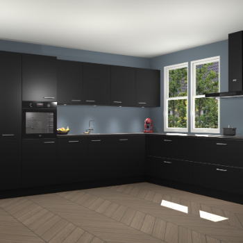 Zwarte keuken Opole 60638