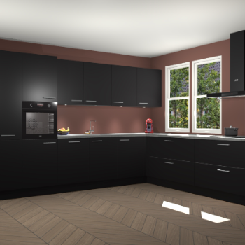 Zwarte keuken Opole 60632