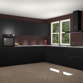 Zwarte keuken Opole 60652