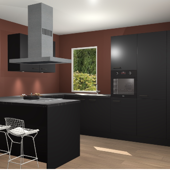 Zwarte keuken Kalisz 59533