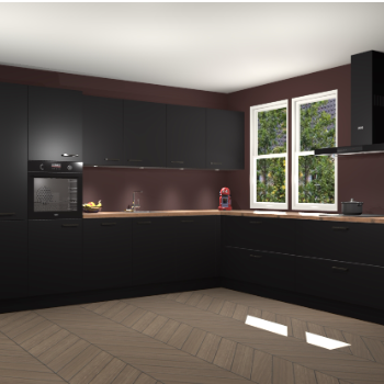 Zwarte keuken Opole 60409