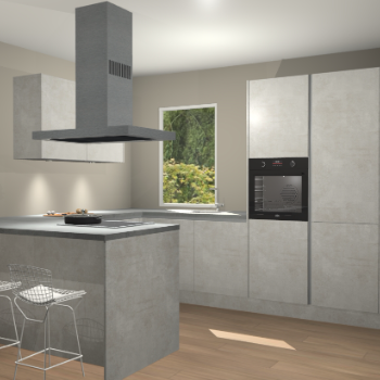 Beton Opal greeploze keuken Kalisz 59602