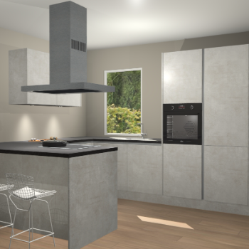 Beton Opal greeploze keuken Kalisz 59645