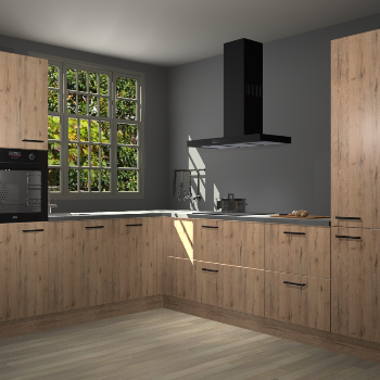 Madera Natuur keuken Radom 53285