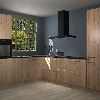 Madera Natuur keuken Radom 53262