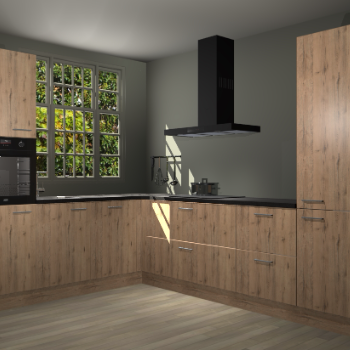 Madera Natuur keuken Radom 53268