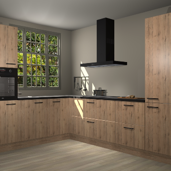 Madera Natuur keuken Radom 53280