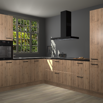 Madera Natuur keuken Radom 53286