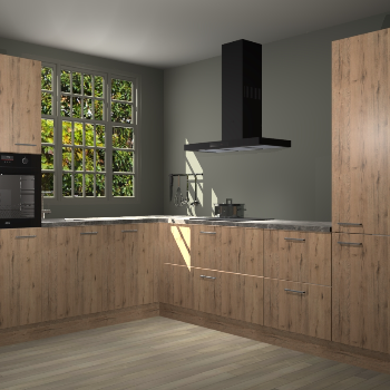 Madera Natuur keuken Radom 53269