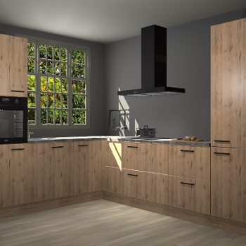 Madera Natuur keuken Radom 53287