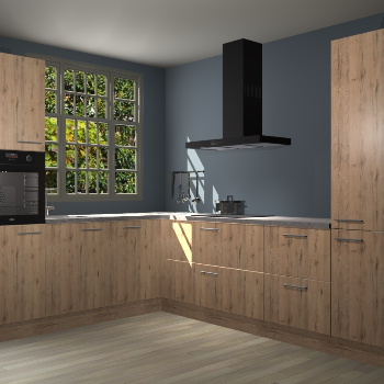 Madera Natuur keuken Radom 53264