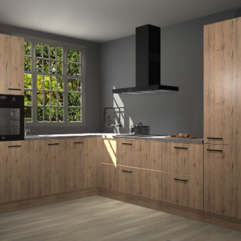 Madera Natuur keuken Radom 53288