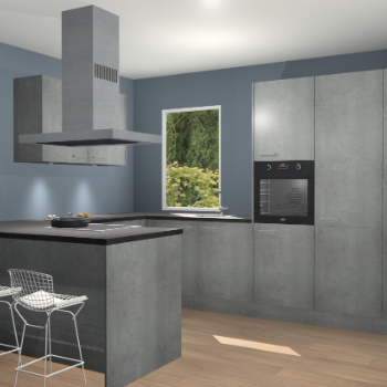 Beton Parelgrijs keuken Kalisz 59749