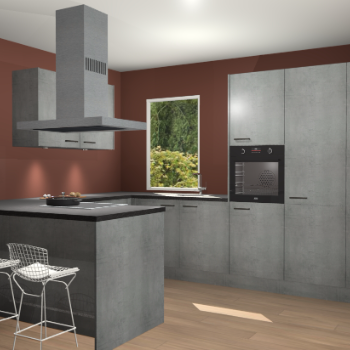 Beton Parelgrijs keuken Kalisz 59752