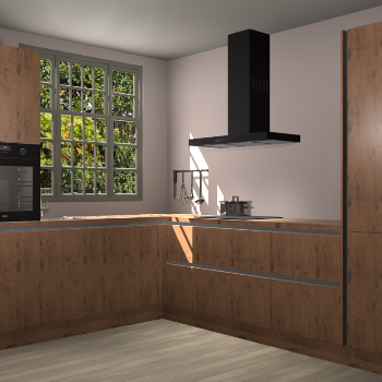 Astoria eiken greeploze keuken Radom 53272