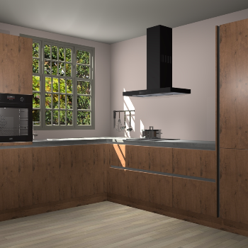 Astoria eiken greeploze keuken Radom 53399