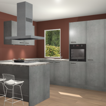 Beton Parelgrijs keuken Kalisz 59777