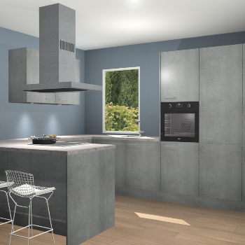 Beton Parelgrijs keuken Kalisz 59819