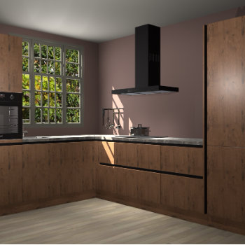 Astoria eiken greeploze keuken Radom 53418