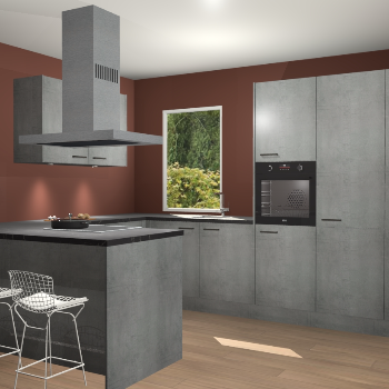 Beton Parelgrijs keuken Kalisz 59848