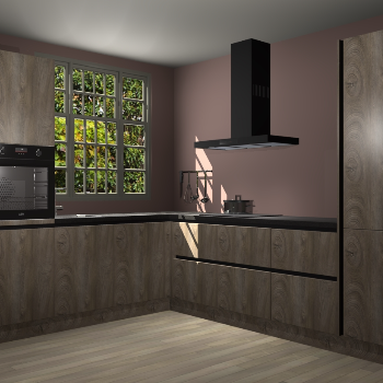 Cantaro eiken greeploze keuken Radom 53565