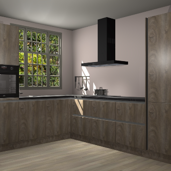 Cantaro eiken greeploze keuken Radom 53553