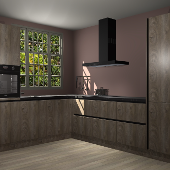 Cantaro eiken greeploze keuken Radom 53568