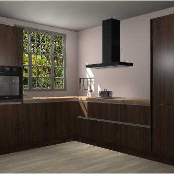 Noten greeploze keuken Radom 53602