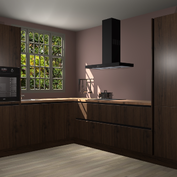 Noten greeploze keuken Radom 53571