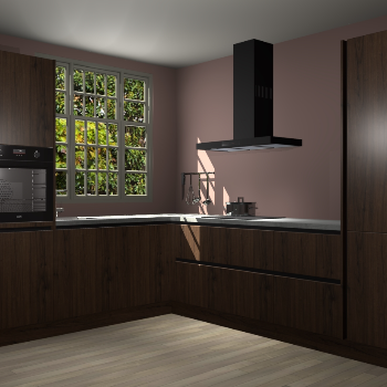 Noten greeploze keuken Radom 53667