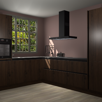 Noten greeploze keuken Radom 53668