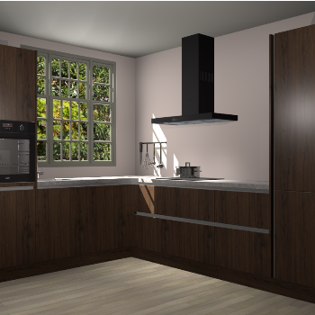 Noten greeploze keuken Radom 53649