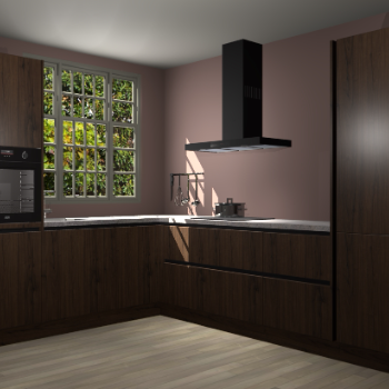 Noten greeploze keuken Radom 53670