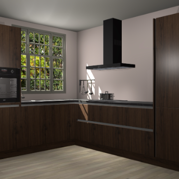 Noten greeploze keuken Radom 53650