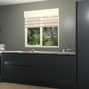 Onyxgrijze greeploze keuken Luzern 57716