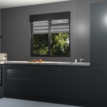 Onyxgrijze keuken Luzern 57737