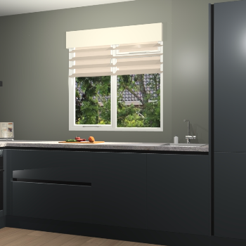 Onyxgrijze greeploze keuken Luzern 86976