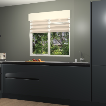 Onyxgrijze greeploze keuken Luzern 57814