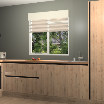 Madera Natuur greeploze keuken Luzern 57833