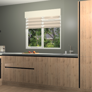 Madera Natuur greeploze keuken Luzern 57886