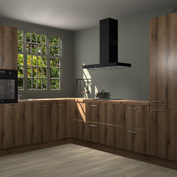 Goud Eiken keuken Radom 54132