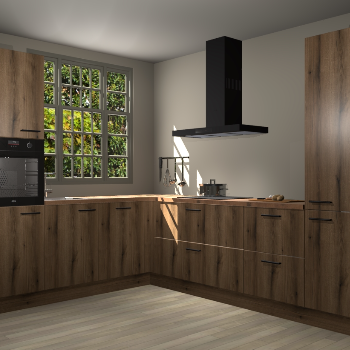 Goud Eiken keuken Radom 54021